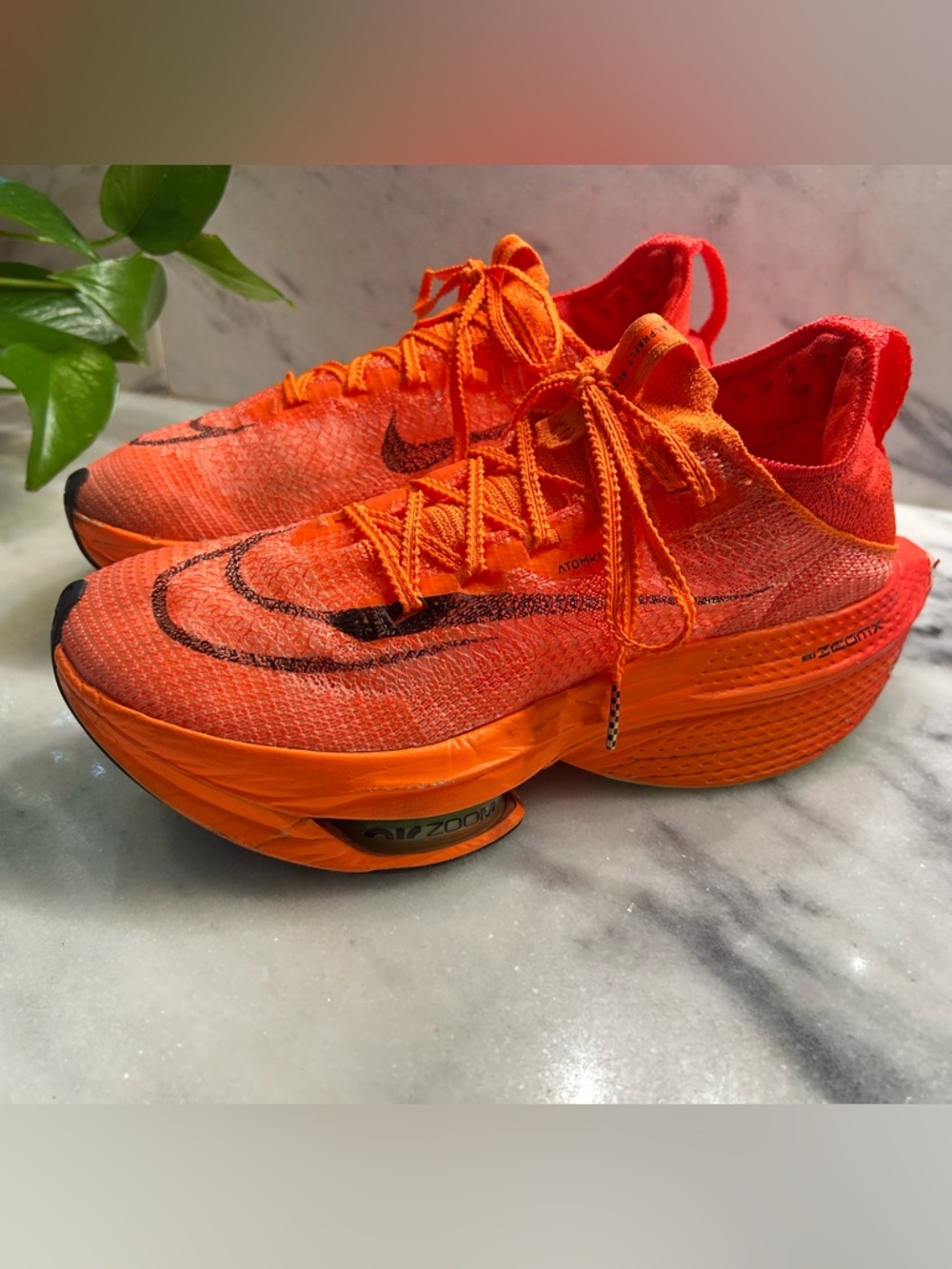Nike Air Zoom Alphafly NEXT% 2 in Total Orange DN3559-800 Women’s US Size 8.5